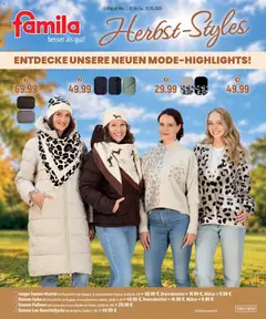 Famila Herbst-Styles ab 05.10.2026 gültig
