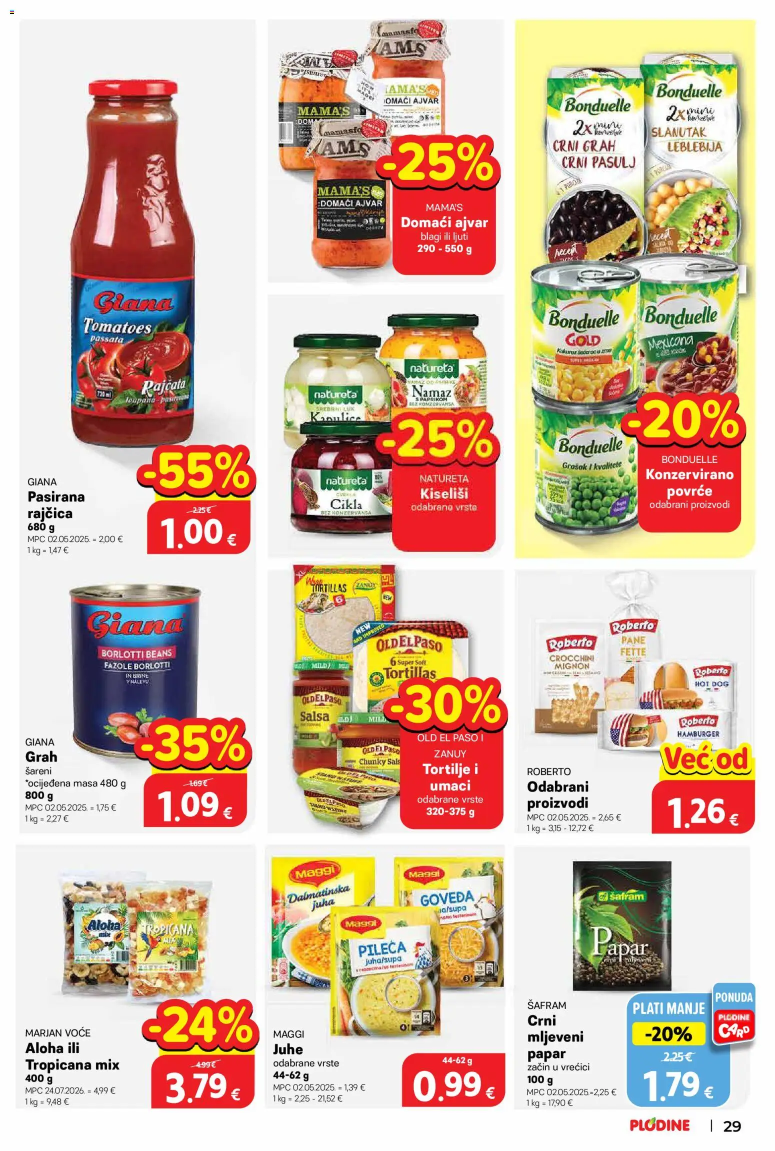 Plodine katalog | vrijedi od 28.10.2026 | Stranica: 29