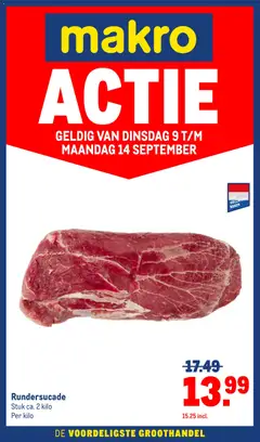 Makro folder - Versdeals - Voorbeeld van een folder van Makro, geldig van 09-09-2026