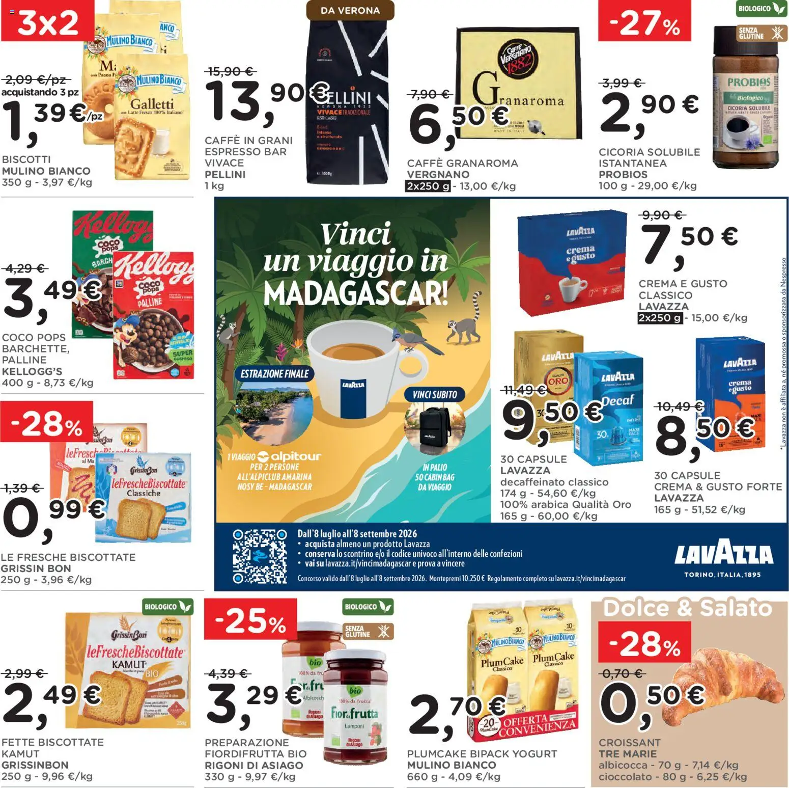 Volantino Poli del 19/08/2026 | Pagina: 19 | Prodotti: Caffè, Croissant, Lavazza, Pellini