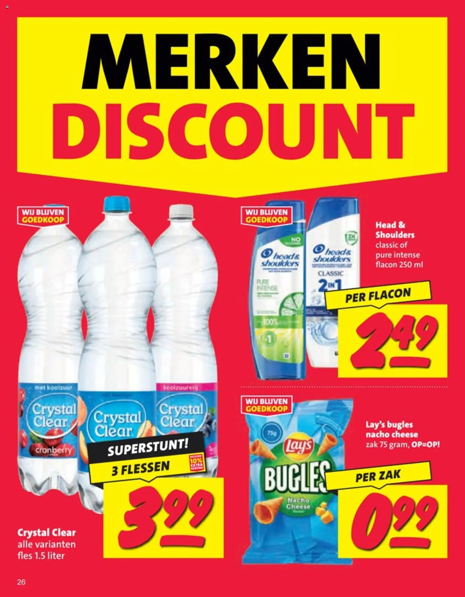 {H1} | Pagina: 24 | Producten: Head & Shoulders, Fles, Zak