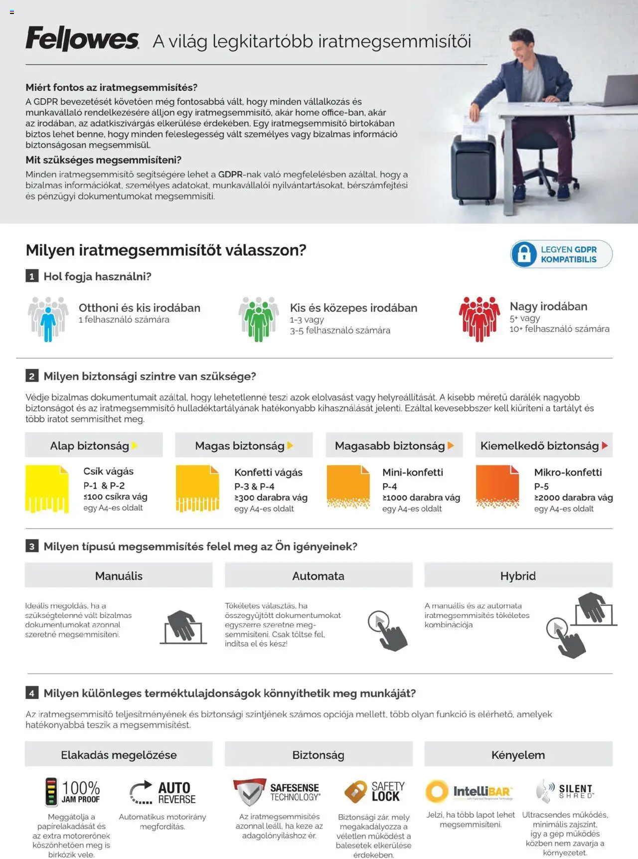 Office Depot akciós ujság - amely érvényes a következő dátumtól: 2025.04.10. | Oldal: 196 | Termékek: Iratmegsemmisítő