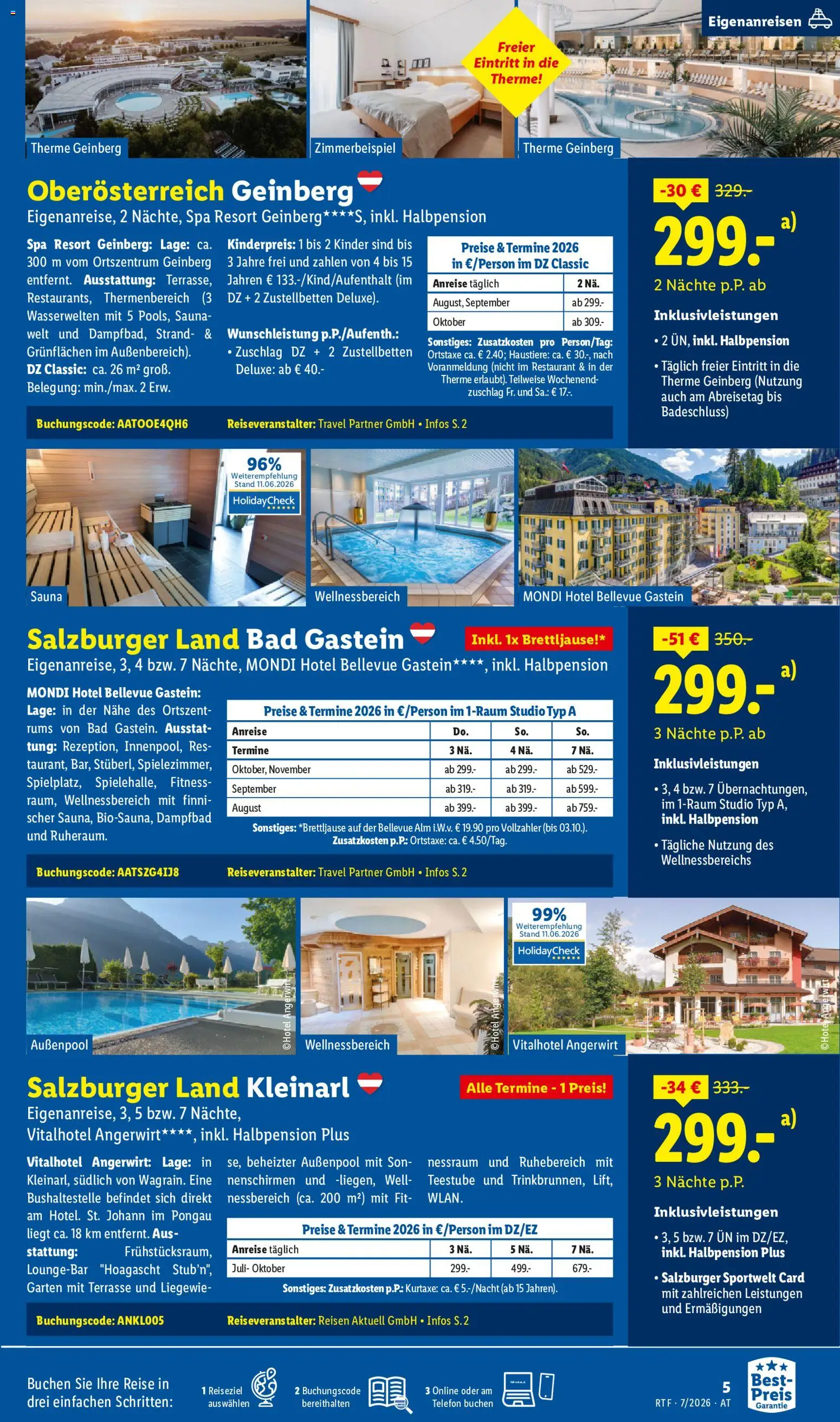 Lidl Juli/August Reise - Highlights gültig ab 15.07.2026 | Seite: 5 | Produkte: Telefon, Bad