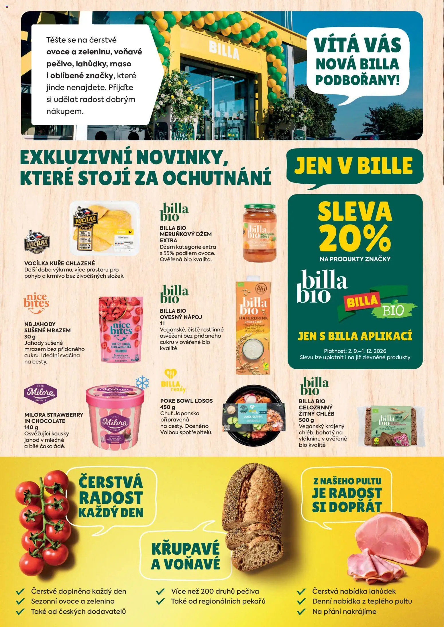 Billa leták - Podbořany od 30.09.2026 | Strana: 2