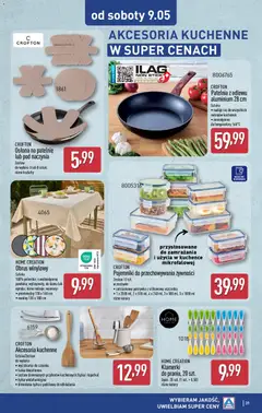 Pogląd oferty "Aldi gazetka" - ważna od 04.05.2026 | Strona: 39 | Produkty: Patelnie, Wyciskarka, Patelnia