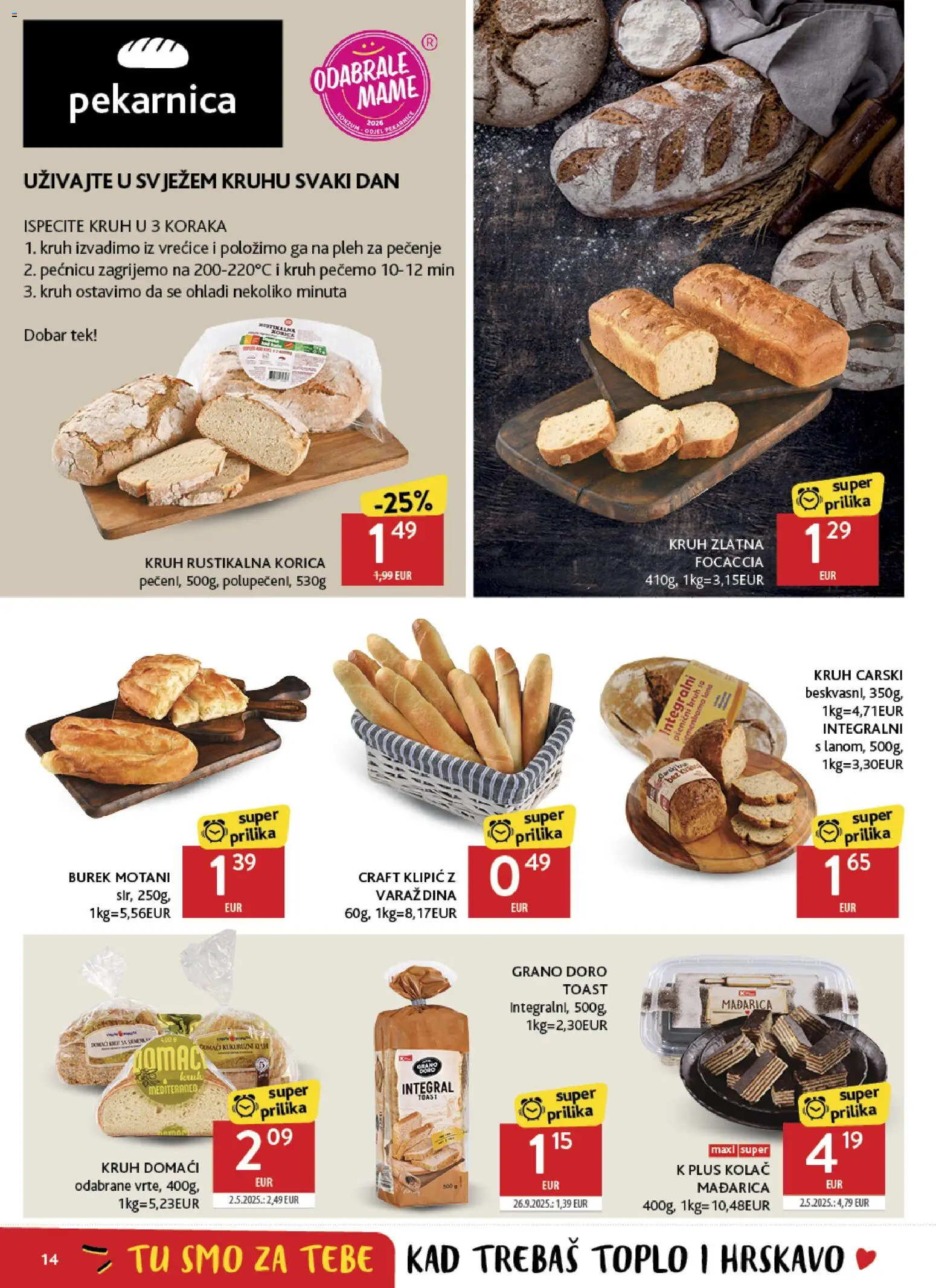 Konzum HR akciós ujság - amely érvényes a következő dátumtól: 24.06.2026 | Oldal: 14