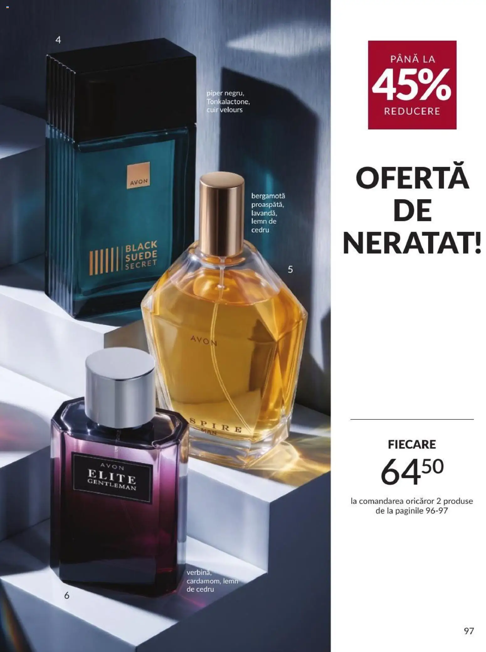 Noul catalog Avon – valabil de la 01.09.2026 | Pagină: 97 | Produse: Piper, Black