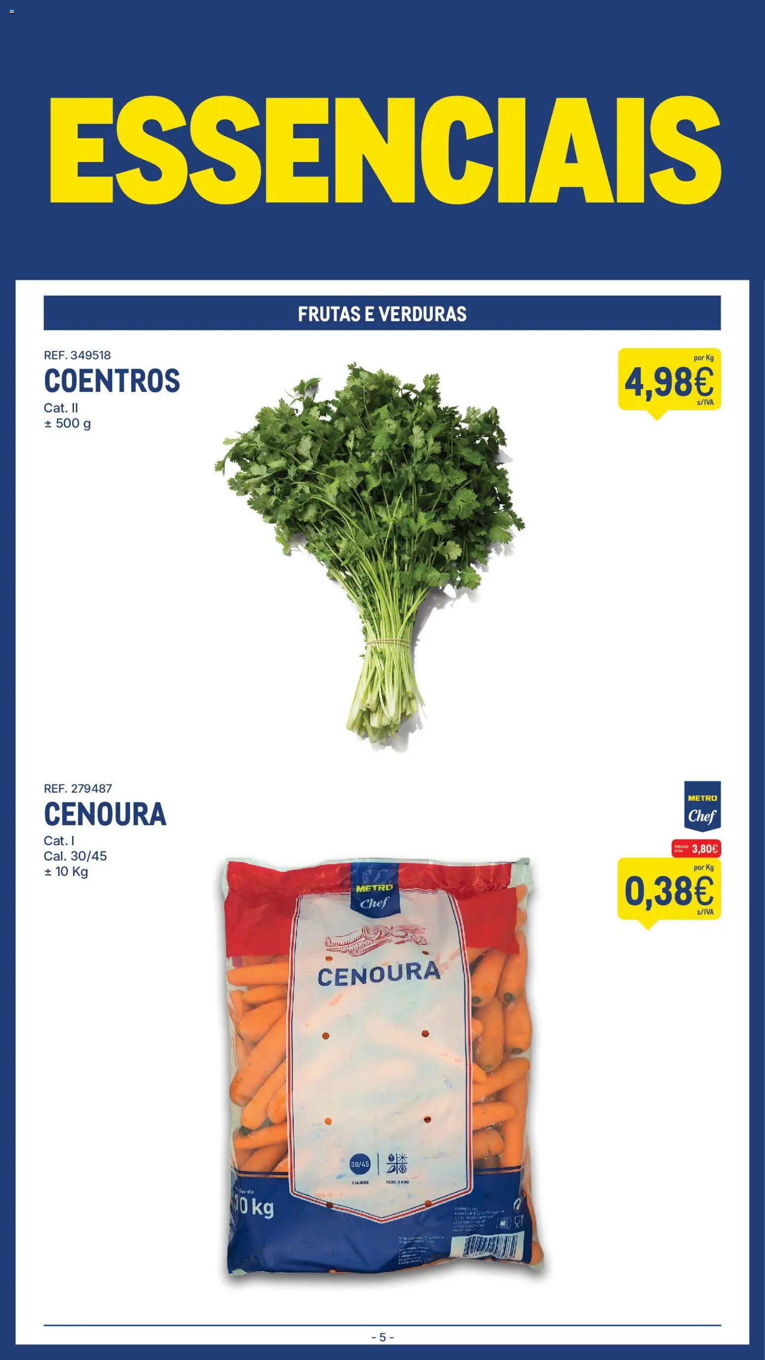 Makro folheto │ válido de 30/06/2026 | Página: 5 | Produtos: Cenoura
