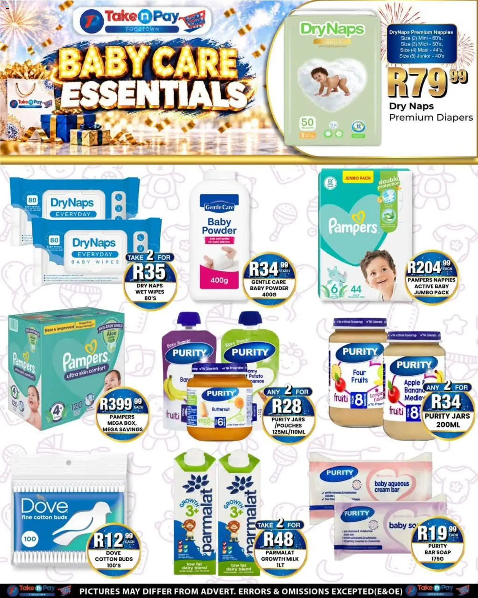 New Take n Pay catalogue – valid from 26/10/2026 | Page: 25 | Products: Milk, Powder, Soap, Nappies