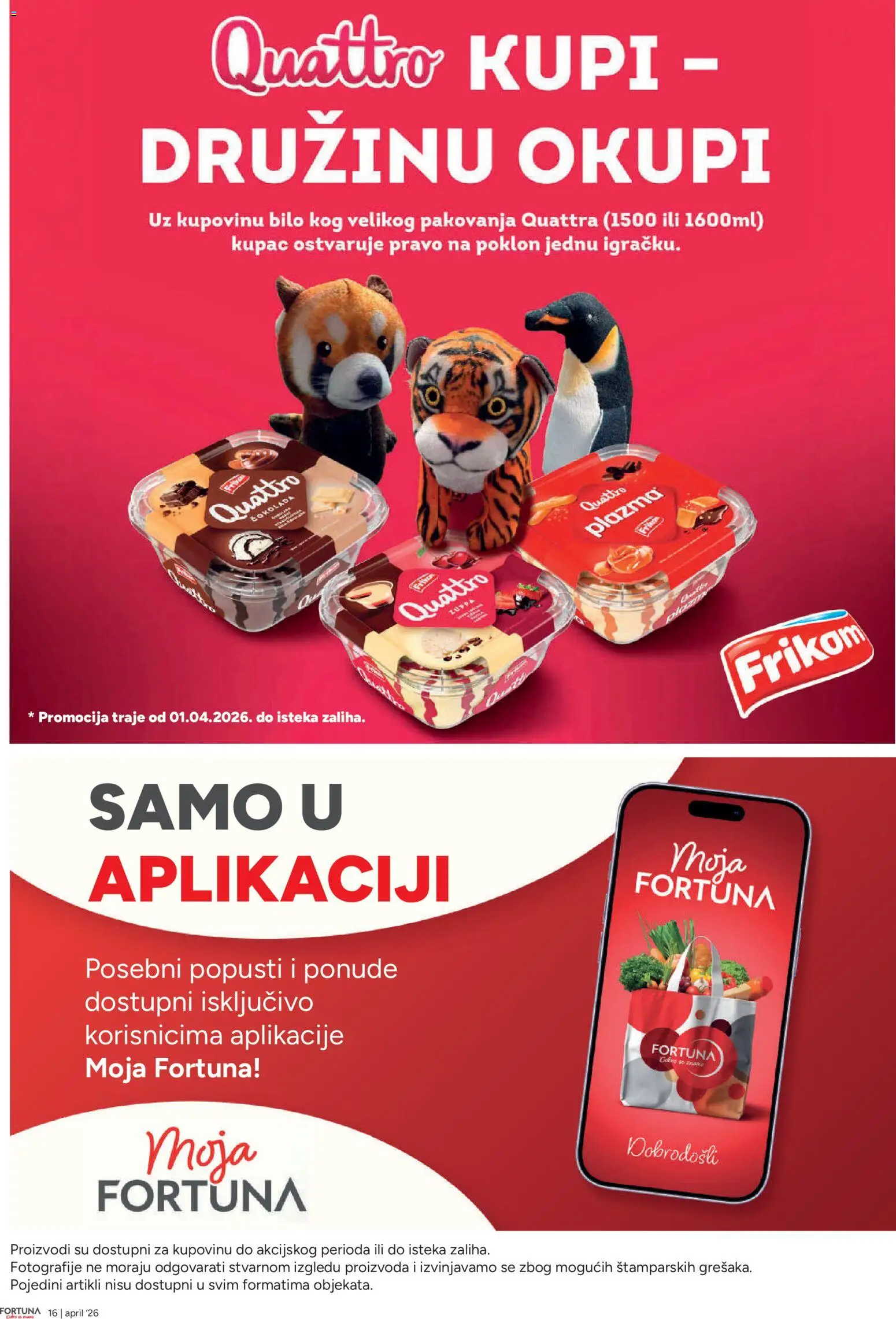 Fortuna Market katalog - važi od 13.04.2026 | Strana: 16 | Proizvode: Čokolada