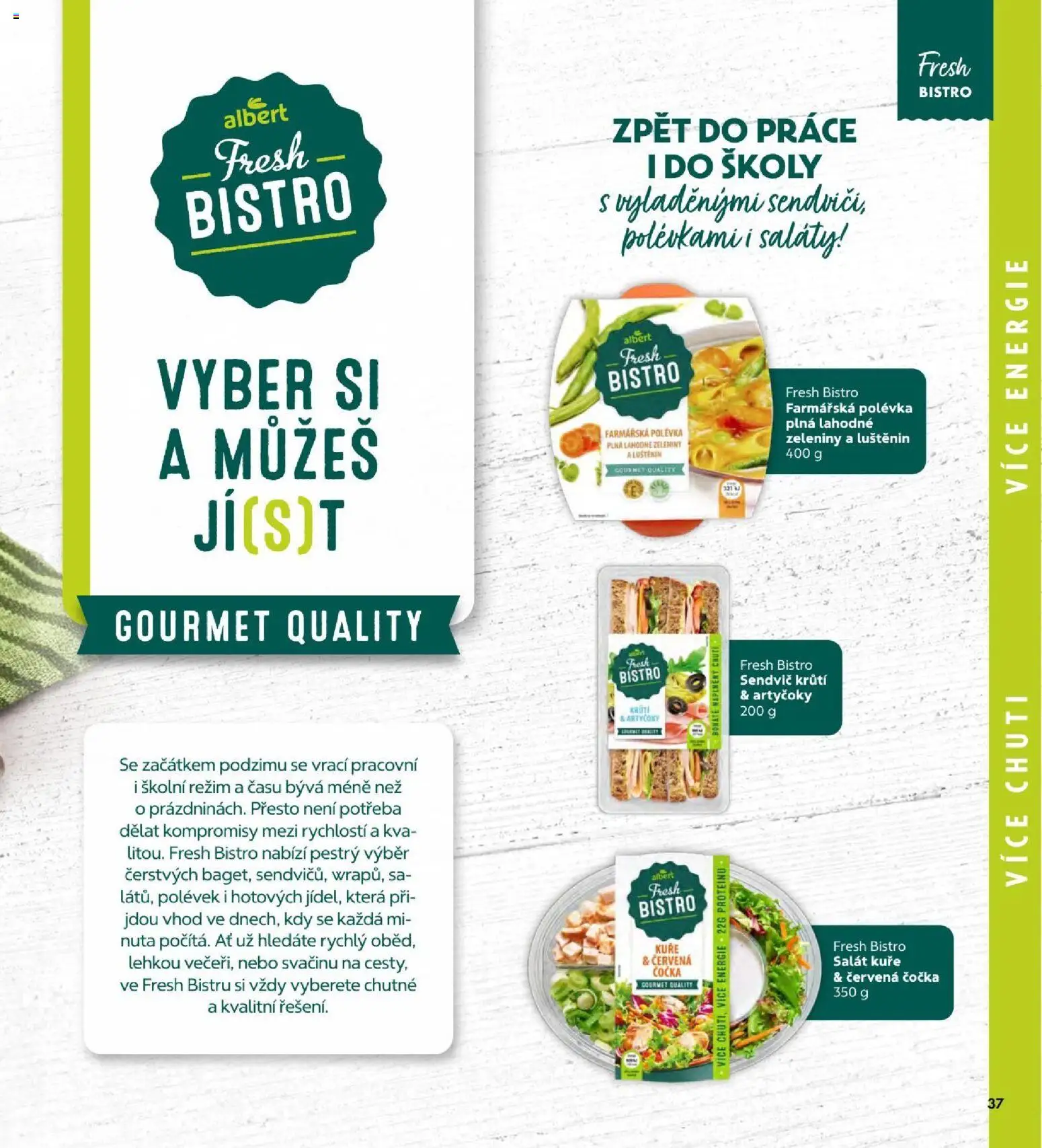 Albert magazín od 01.09.2026 | Strana: 37 | Produkty: Čočka, Gourmet, Červená čočka, Kuře