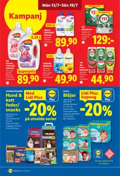 Lidl erbjudanden - Förhandsvisning av reklamblad från butik Lidl aktuell från 13/07/2026 | Sida: 12