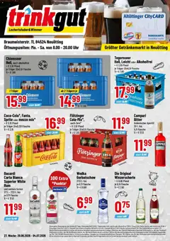 Trinkgut - trinkgut: Wochenangebote ab 28.06.2026 gültig
