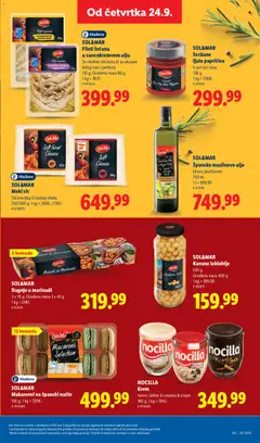 SOL&MAR Meki sir, Hladjeno. Od kravljeg ili kozjeg mleka. 250/300 g - pregled Lidl kataloga - važi od 24.09.2026 | Strana: 49