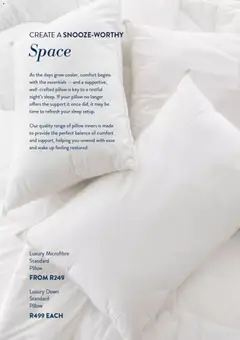 Volpes specials catalogue – valid from 01.03.2026 | Page: 28 | Products: Pillow inners, Pillow