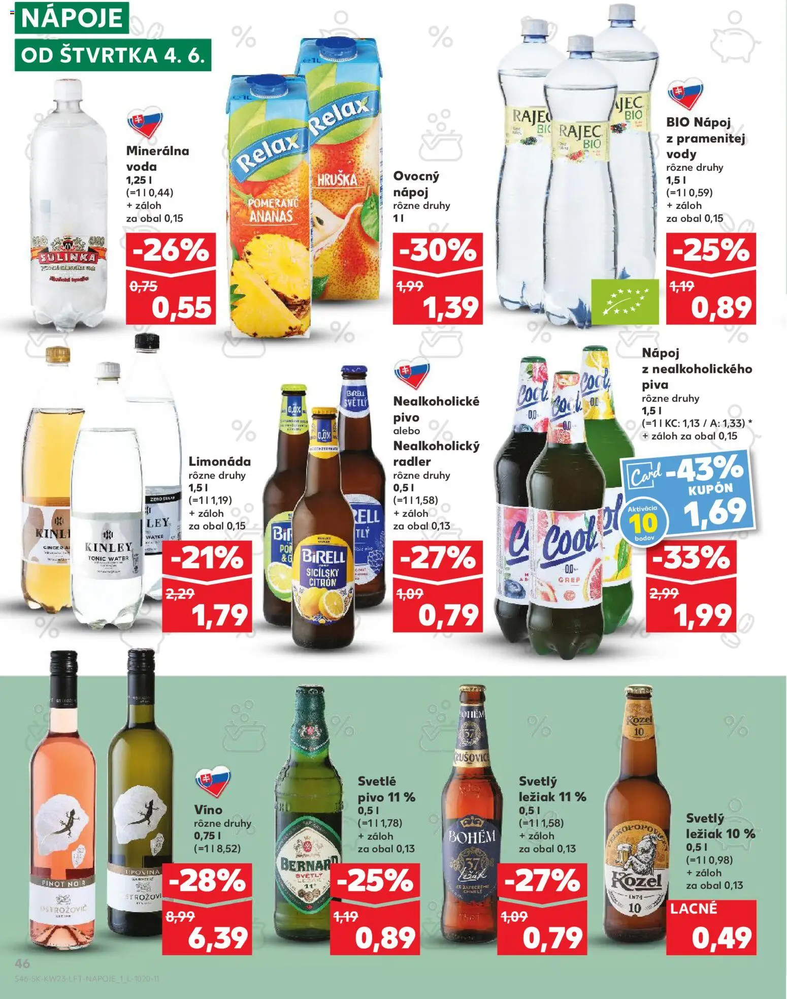 Nové Kaufland akcie – leták je platný od 04.06.2026 | Strana: 46