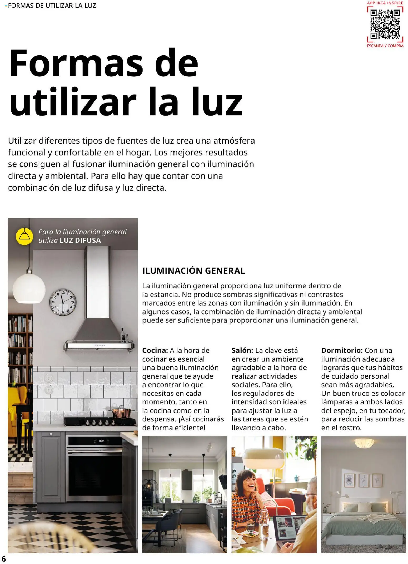 Catálogo IKEA Iluminación y hogar inteligente │ válido desde el 06.03.2026 | Página: 6 | Productos: General, Té, Galette de chaise, Απορρυπαντικό ρούχων σε σκόνη