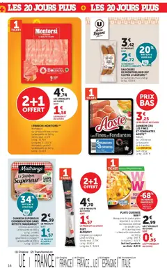 Super U - Prévisualisation de Super U catalogue valide à partir de 06/10/2026 | Page: 14 | Produits: Plats cuisinés, Poulet, Sel, Jambon