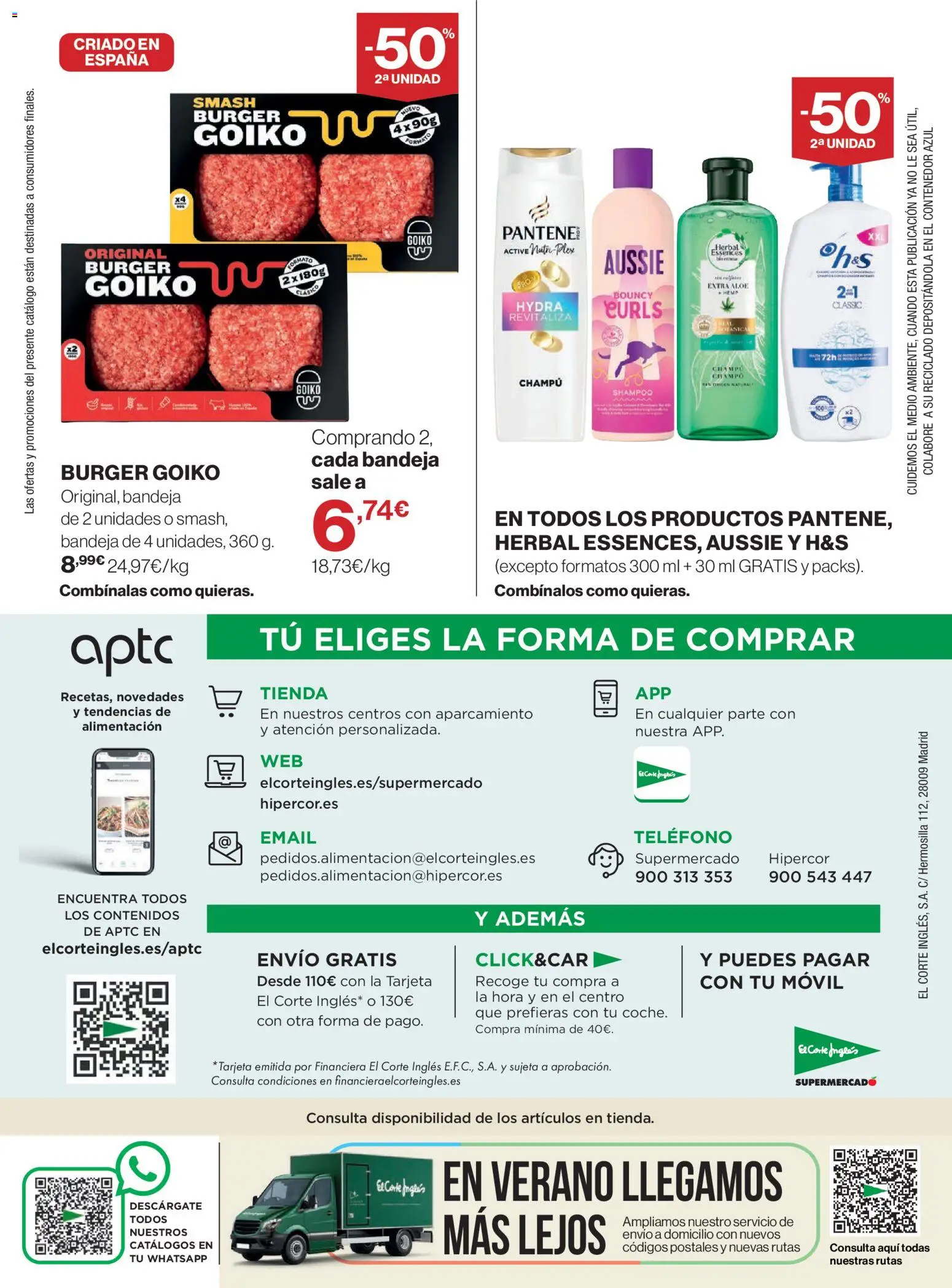 El Corte Inglés ofertas │ válido desde el 13/08/2026 | Página: 24 | Productos: Champú, Teléfono, Móvil, Bandeja