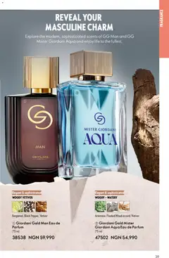 Offer preview "Oriflame Catalogue 2/2026" | Page: 39 | Products: Fragrance