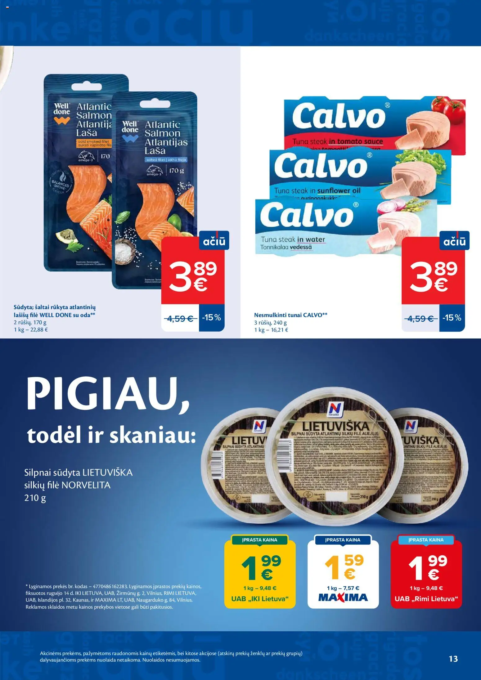 MAXIMA akcijos nuo 2026.09.22 | Puslapis: 13