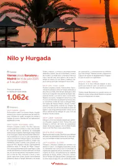 Vista previa Halcón Viajes Egipto válido desde el 01.07.2025 | Página: 38 | Productos: Navegación