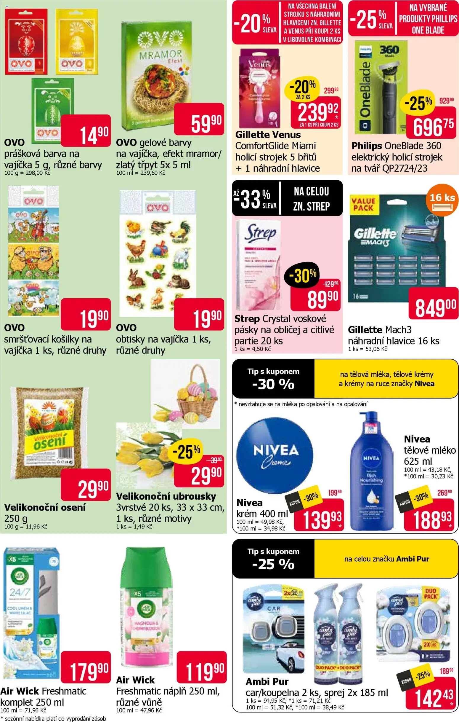 TETA Drogerie leták od 12.03.2026 | Strana: 10 | Produkty: Vajíčka, Krém, Ubrousky, Holicí strojek