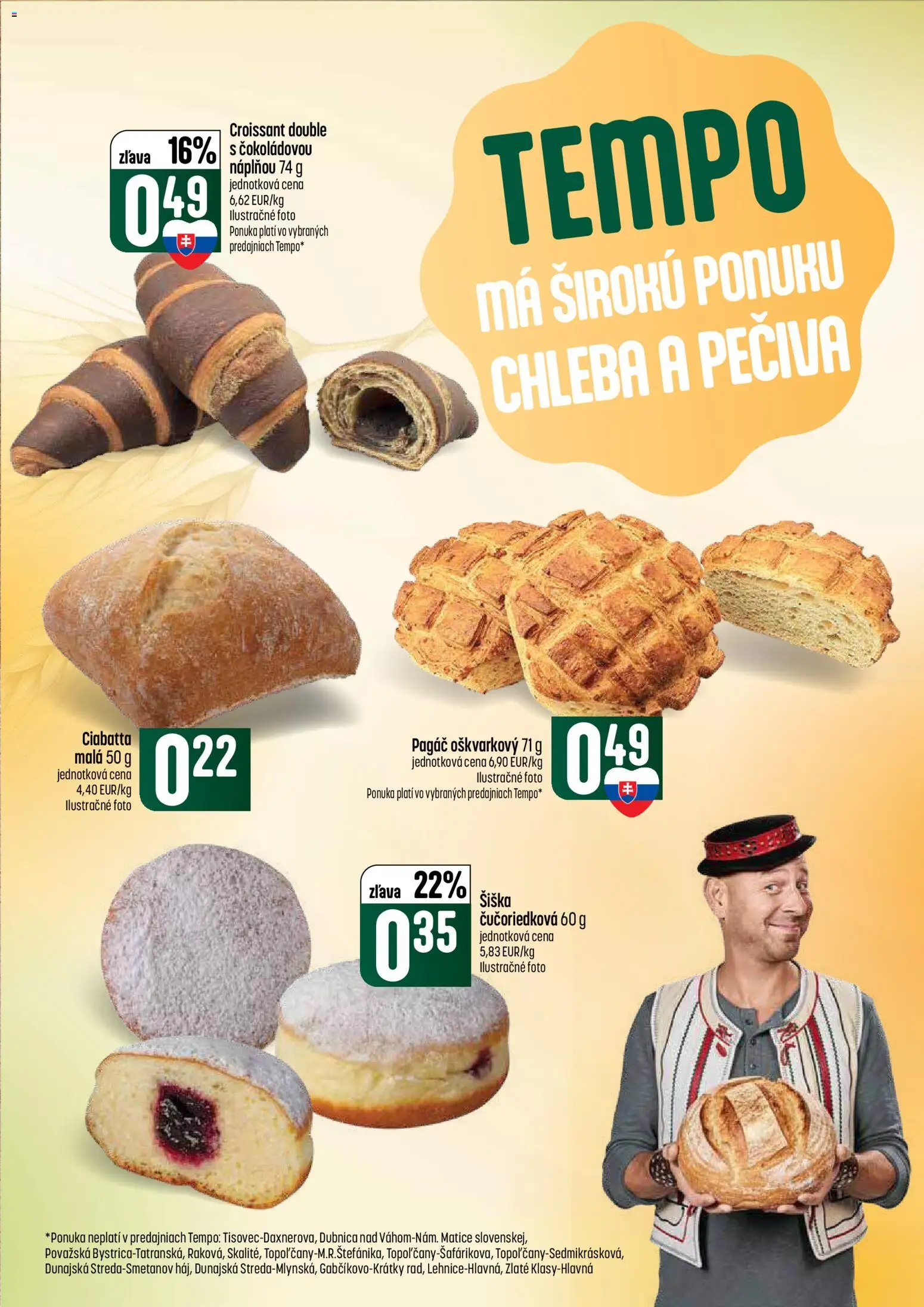 Nové COOP Jednota akcie – leták je platný od 02.07.2026 | Strana: 13 | Produkty: Croissant