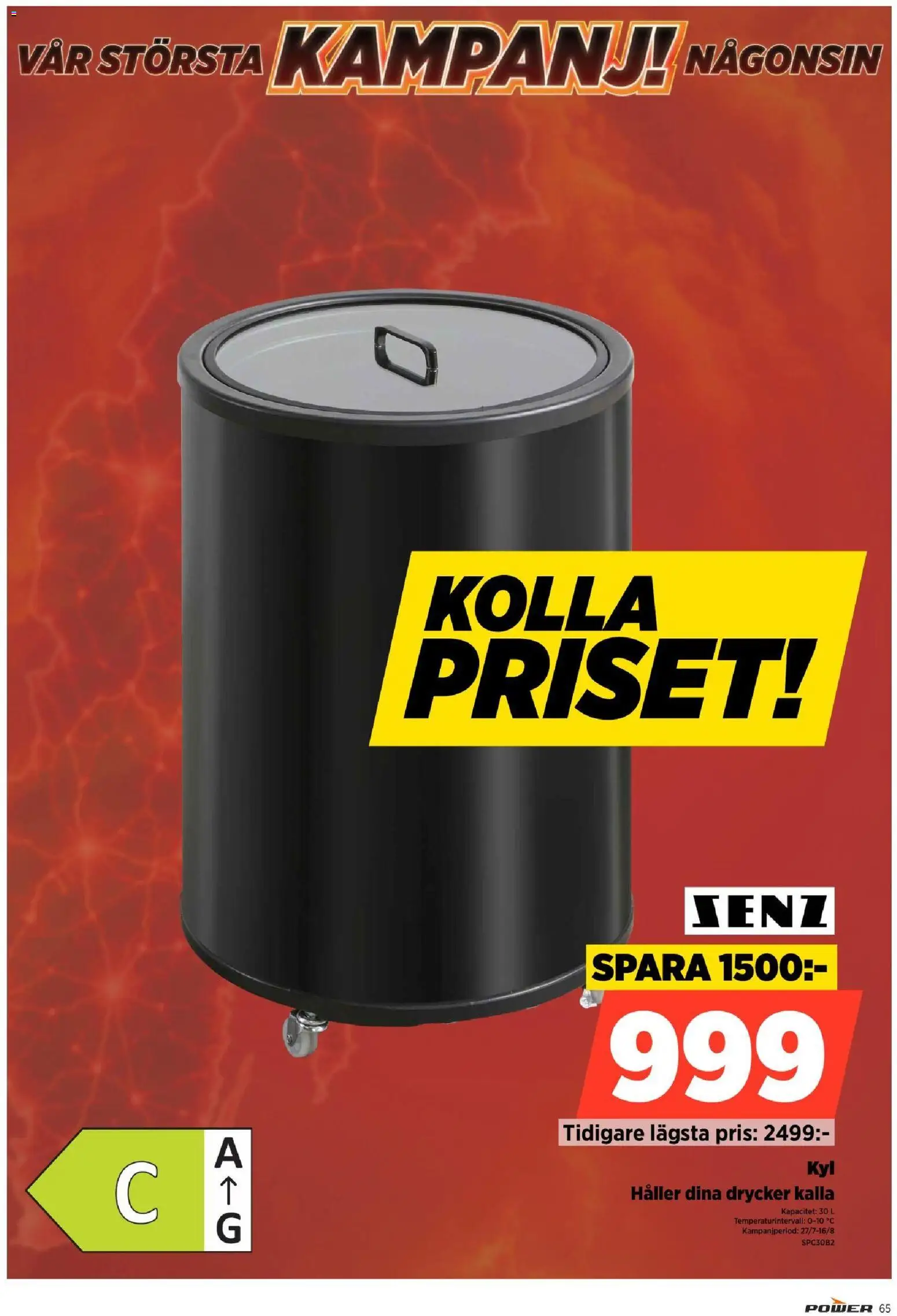 Power reklamblad aktuell från 03/08/2026 | Sida: 65