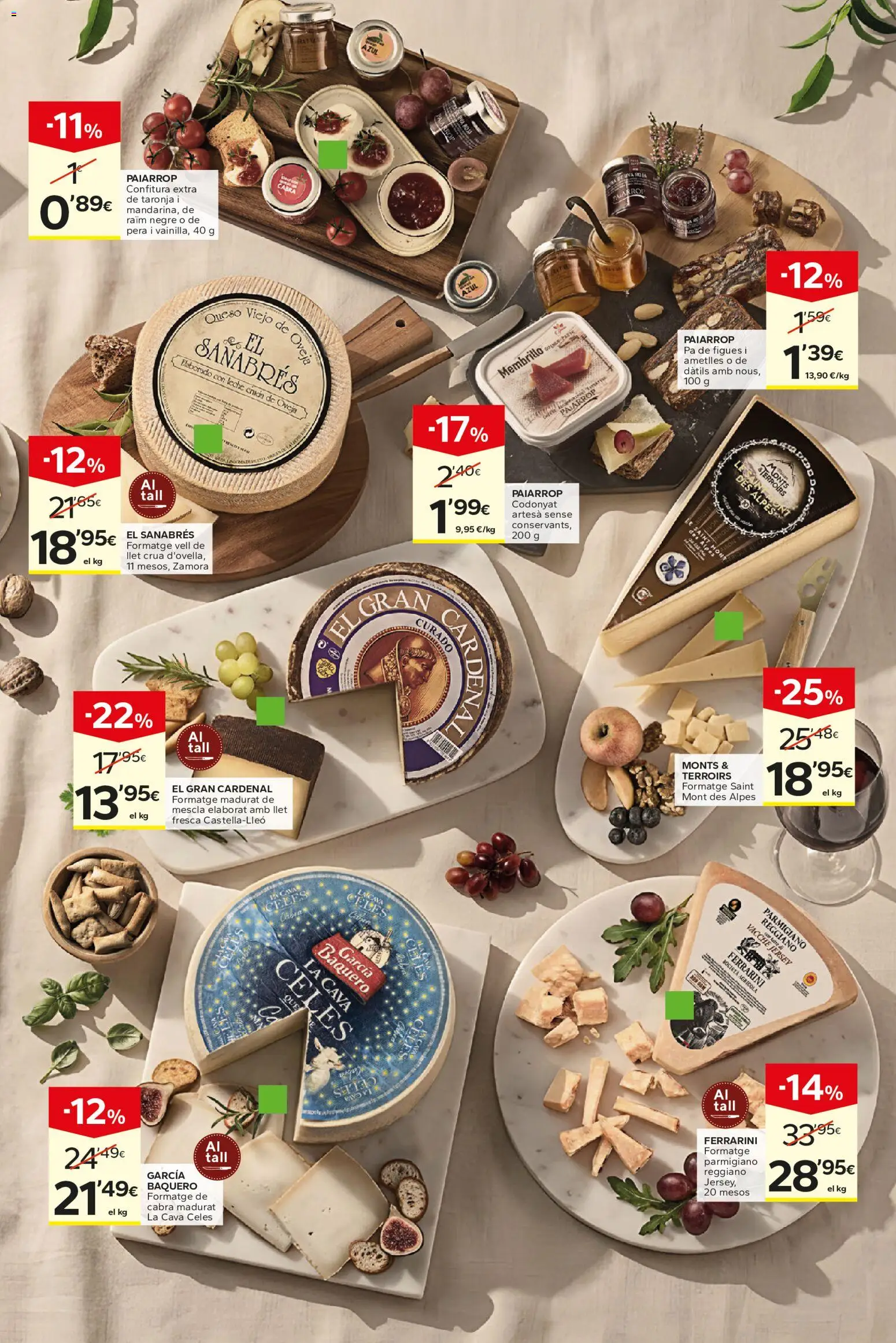 Caprabo El plaer de trobar la combinació perfecta │ válido desde el 15/10/2026 | Página: 5 | Productos: Leche, Queso, Parmigiano Reggiano