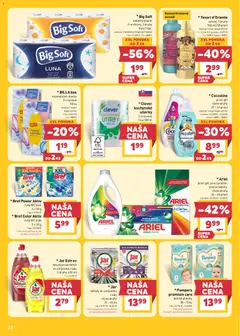 Billa leták platný od 27.05.2026 | Strana: 22 | Produkty: Aviváž, Wc blok, Jar, Pampers