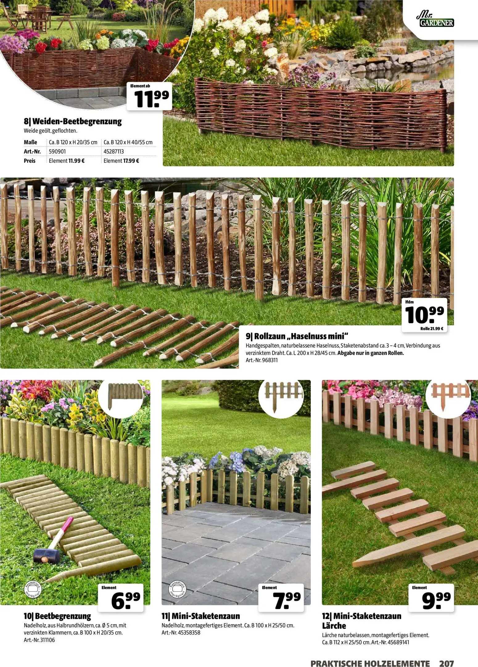 Hagebau Gartenjahr gültig ab 13.03.2026 | Seite: 207