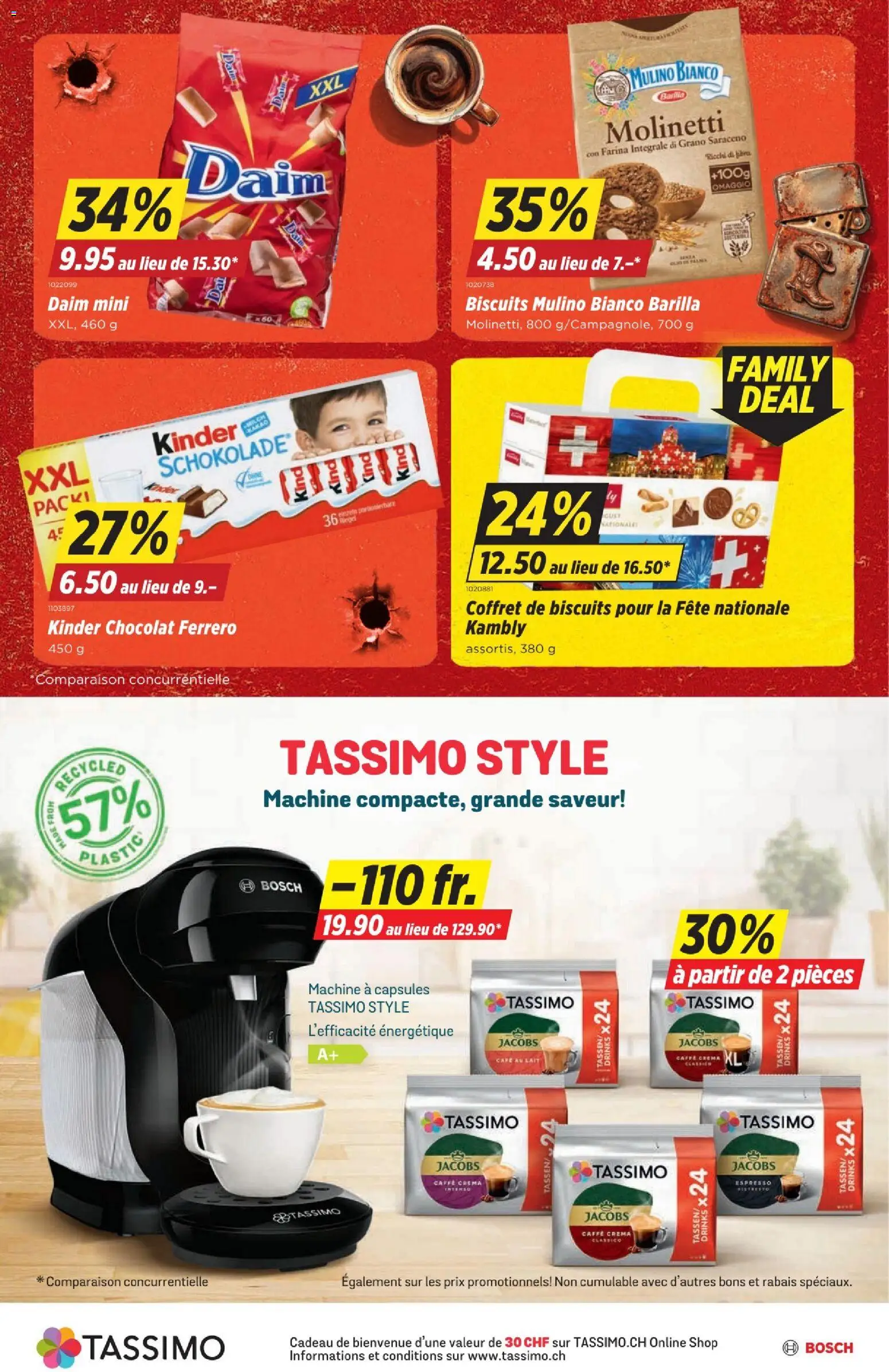 Denner aktionen FR – gültig ab 16.07.2026 | Seite: 8 | Produkte: Barilla, Bosch