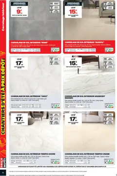 Brico Dépôt - Prévisualisation de Brico Dépôt catalogue valide à partir de 17/07/2026 | Page: 10 | Produits: Plinthe, Crème