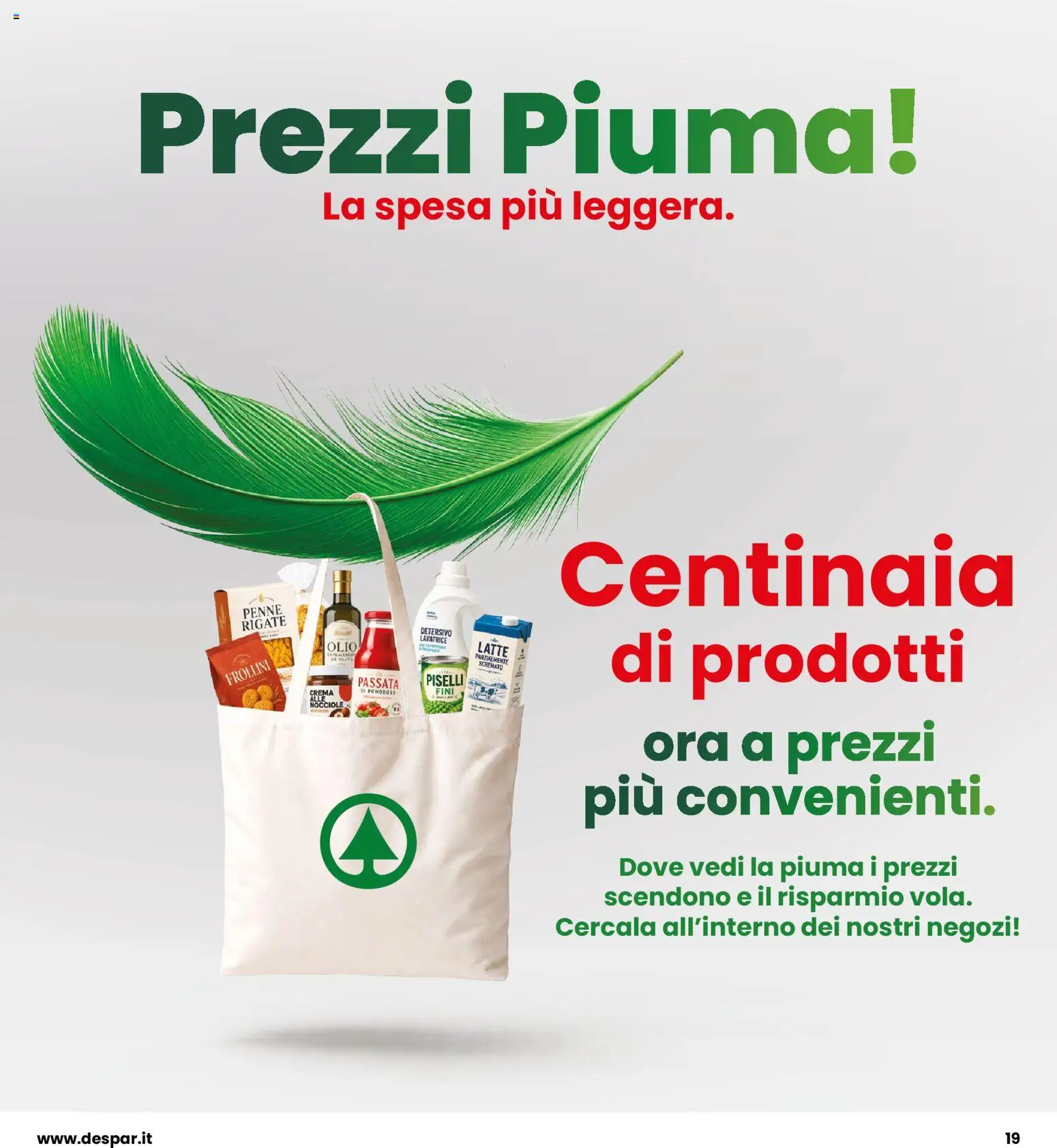 Volantino Eurospar del 24/09/2026 | Pagina: 19 | Prodotti: Pomodoro, Olio, Piselli, Frollini