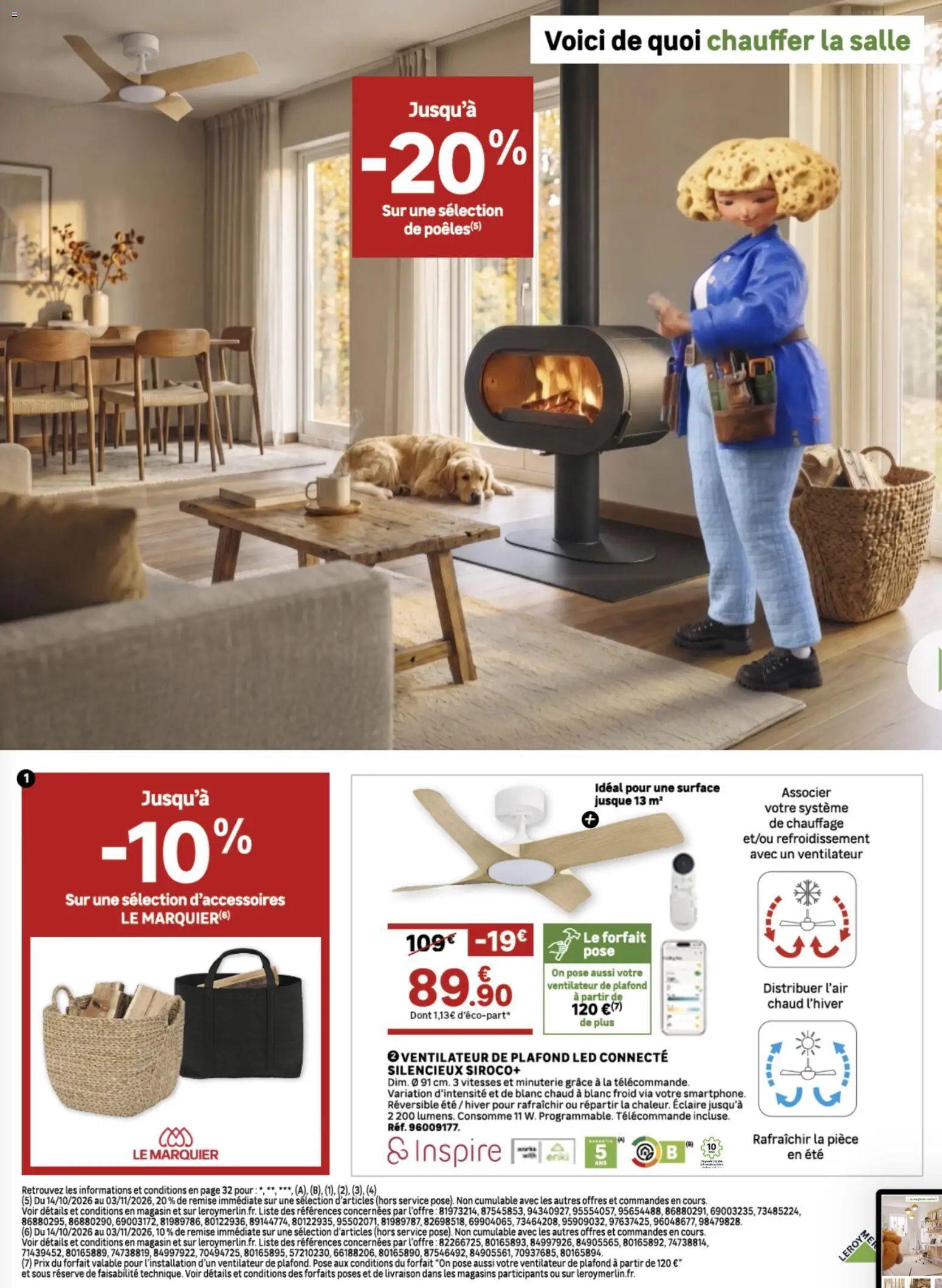 {H1} | Page: 3 | Produits: Ventilateur, Ventilateur de plafond, Télécommande