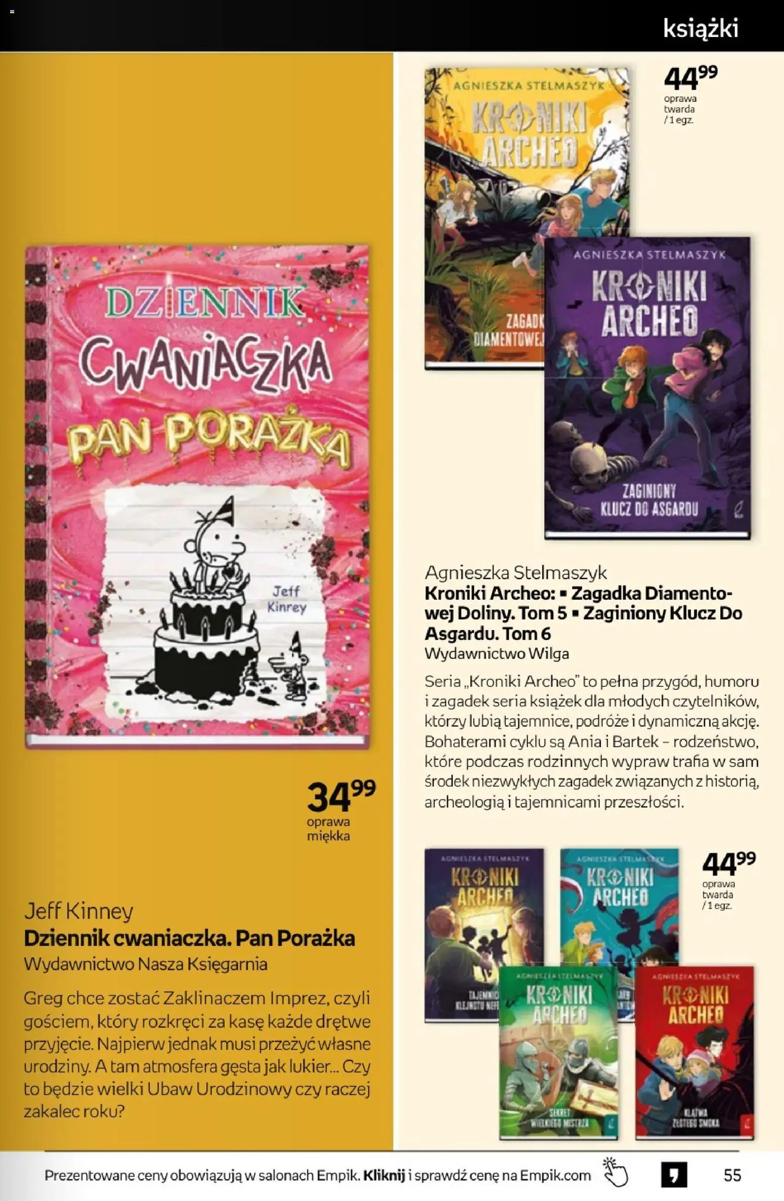 Empik promocje od 08.04.2026 | Strona: 55 | Produkty: Książki