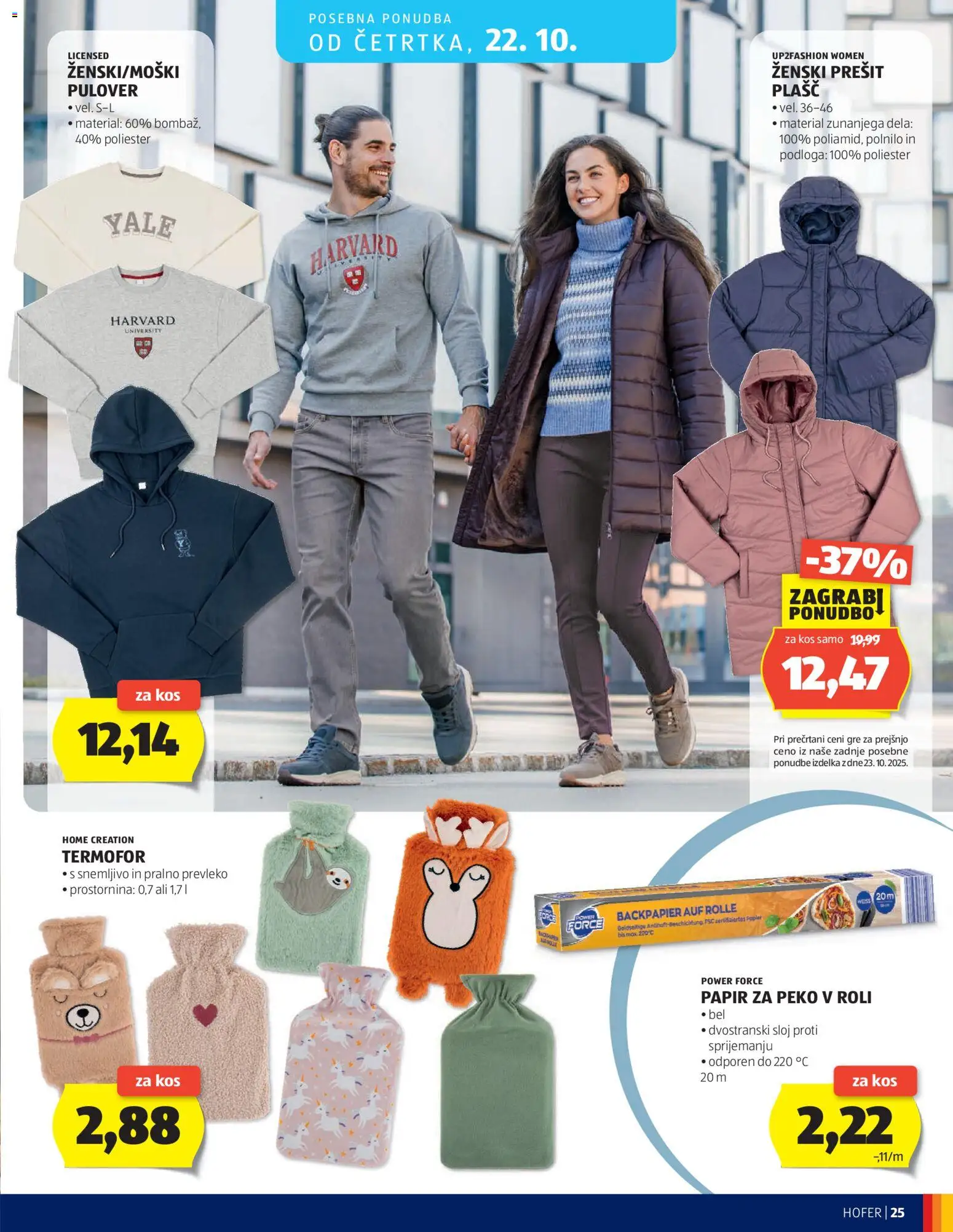 Novi Hofer katalog ponudbe – veljaven od 14.10.2026 | Stran: 25