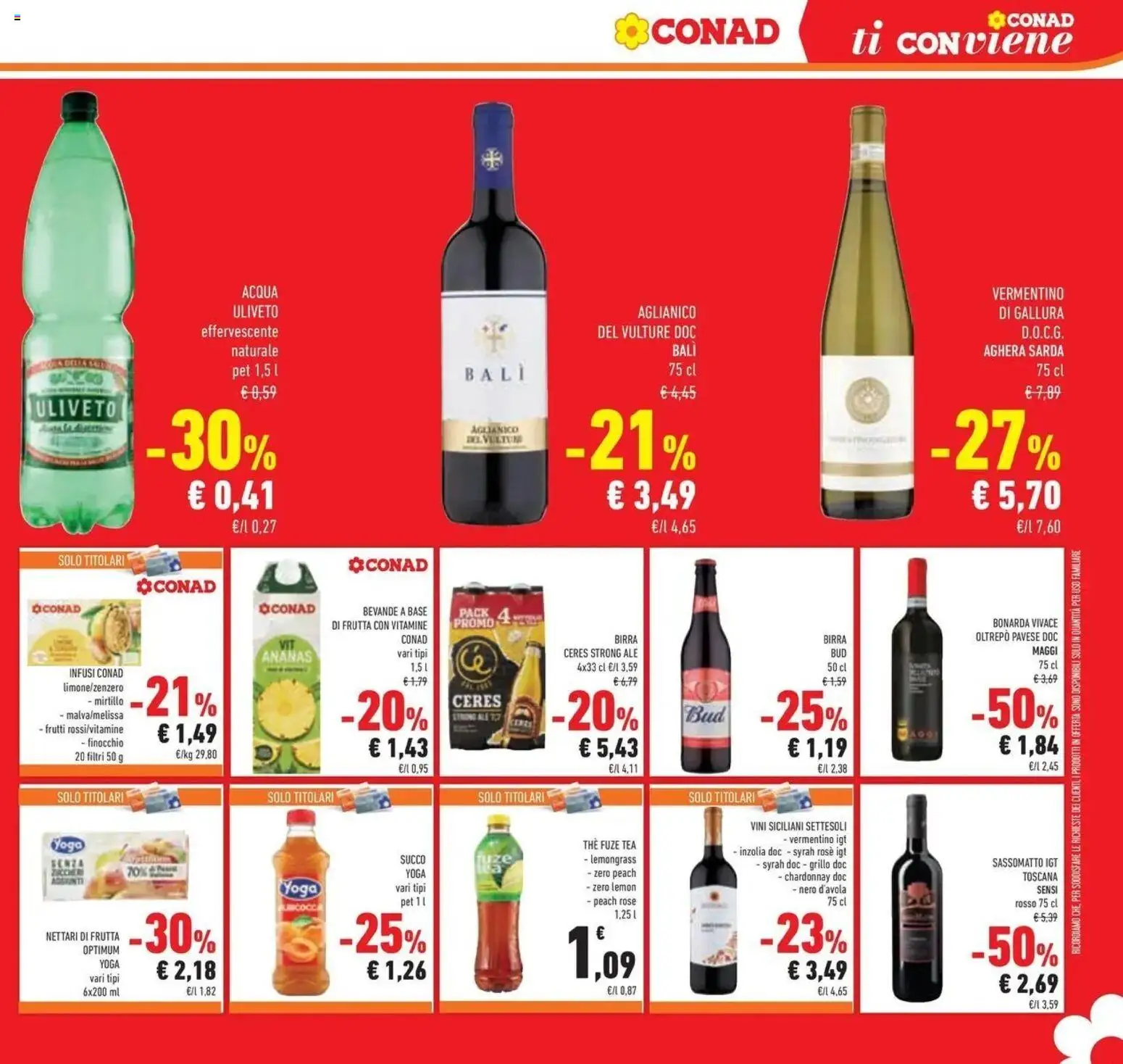 Anteprima volantino Conad dal 23/09/2026 prossima settimana | Pagina: 35 | Prodotti: Ceres Birra, Birra, Bevande, Ceres