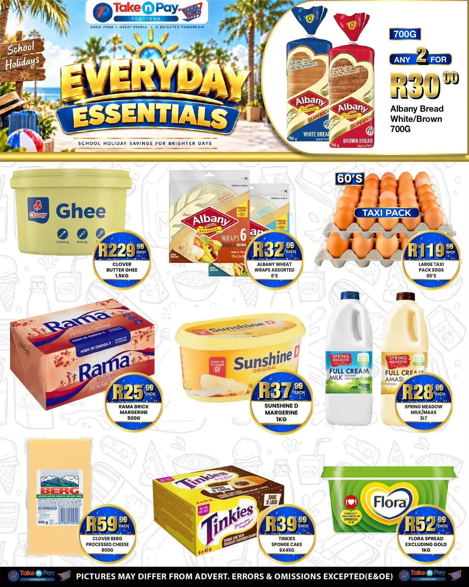 New Take n Pay catalogue – valid from 28/09/2026 | Page: 6 | Products: Cake, Butter, Bread, Fat spread