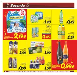 Anteprima del volantino SuperConveniente volantino Caltanissetta, San Cataldo, Avola, Lascari, Milazzo, Barcellona valido a partire dal 13/10/2026 | Pagina: 18 | Prodotti: Succo, Chinotto, Acqua, Basso