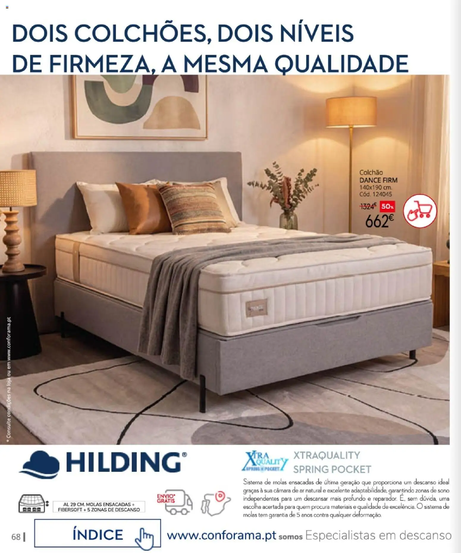 Conforama Camitis │ válido de 06/08/2026 | Página: 68 | Produtos: Colchão