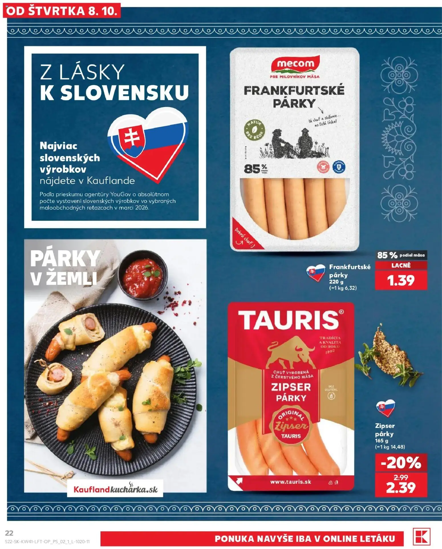 Nové Kaufland akcie – leták je platný od 08.10.2026 | Strana: 22