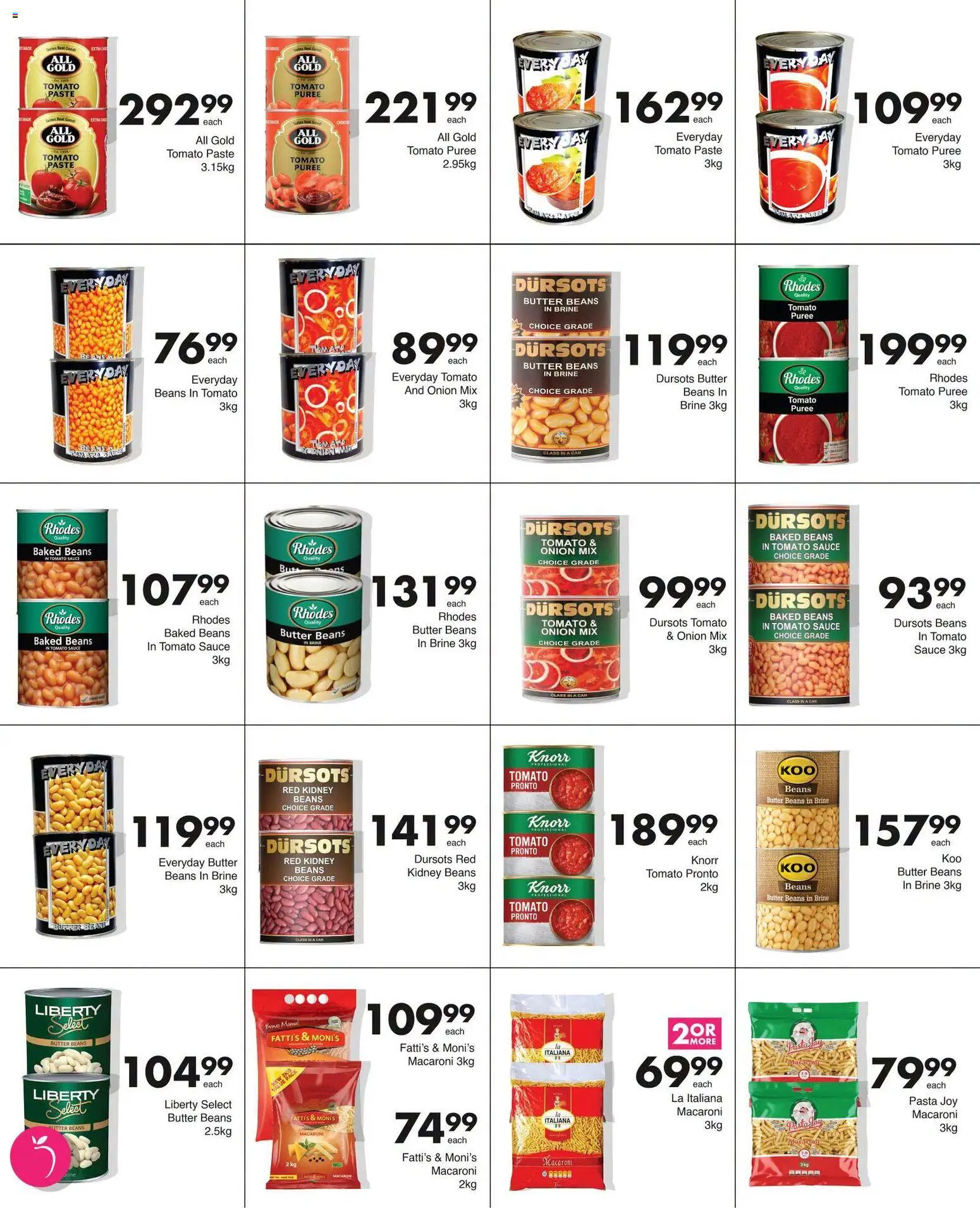 New Save catalogue – valid from 12/10/2026 | Page: 12 | Products: Butter, Pasta, Tomato sauce, Sauce
