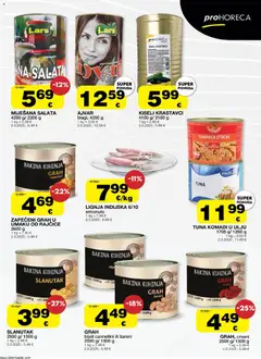 Stanić Diskont Katalog - Pregled kataloga iz trgovine Stanić Diskont, vrijedi od 11.06.2026 | Stranica: 13 | Proizvodi: Grah, Ajvar, Kuhinja, Kiseli krastavci