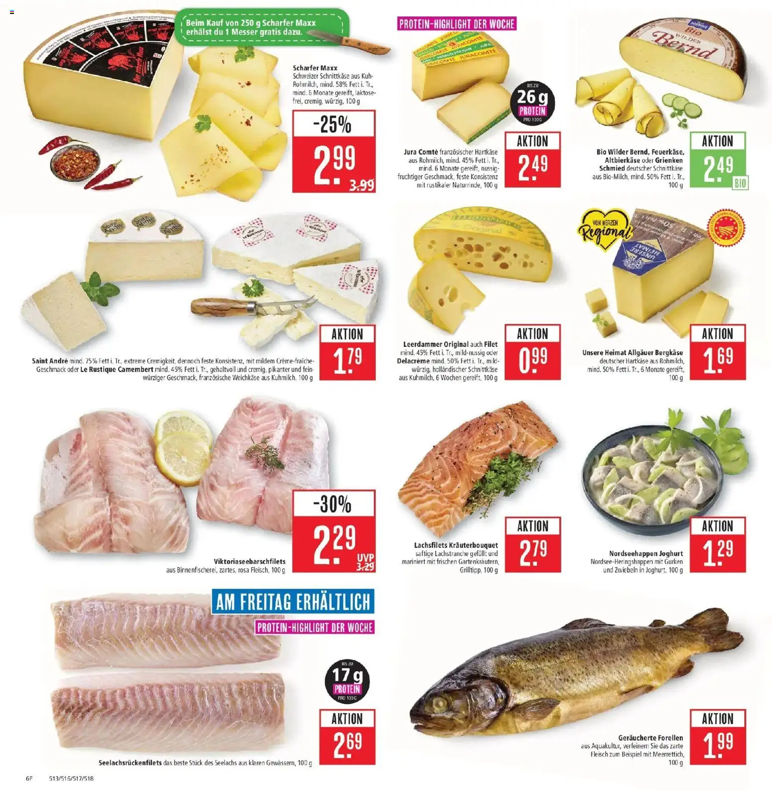 Marktkauf Prospekt Heidenheim (ab 14.09.2026) » Angebote online | Seite: 8 | Produkte: Jura, Joghurt, Leerdammer, Fleisch