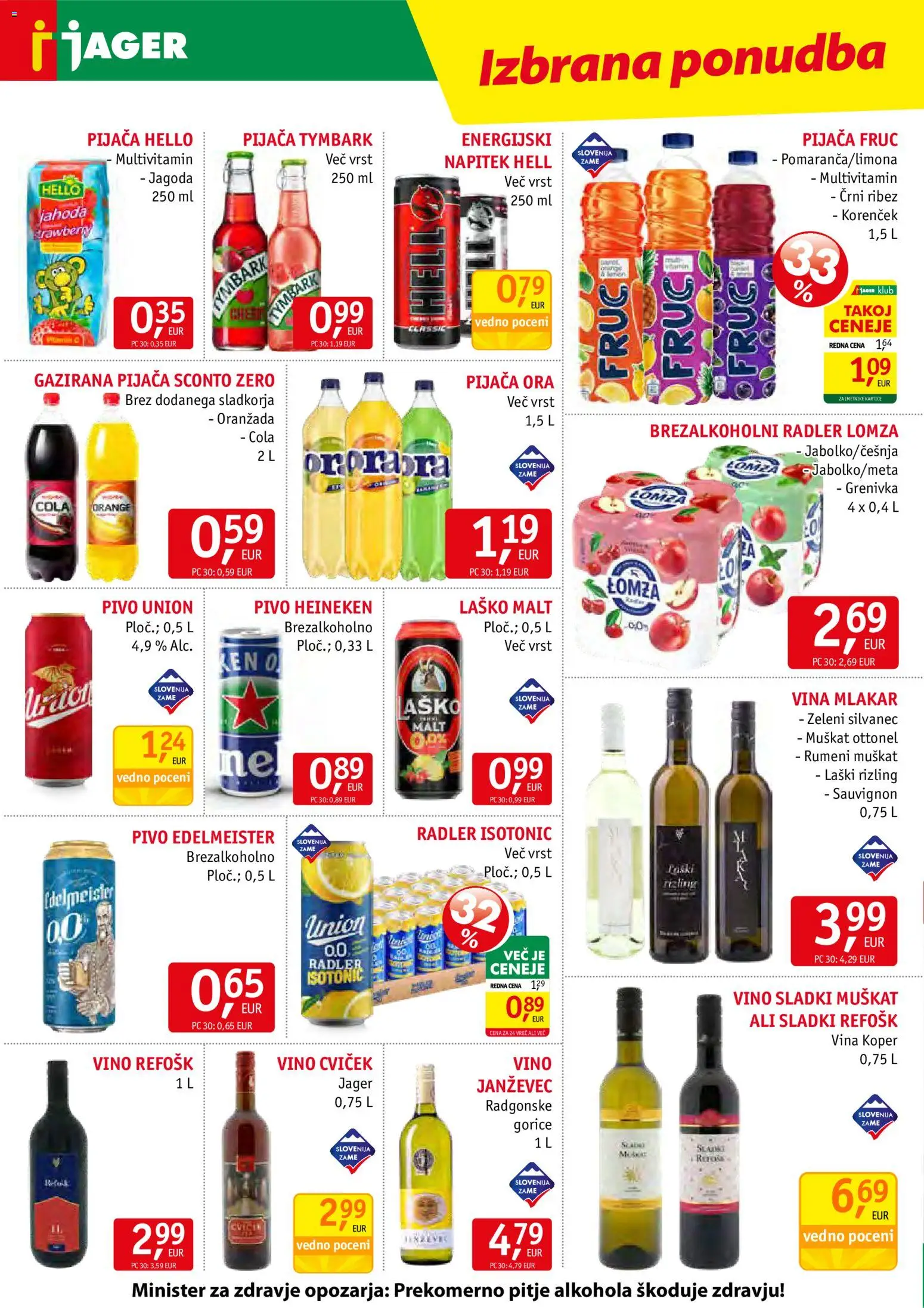 Novi Jager katalog ponudbe – veljaven od 07.10.2026 | Stran: 12