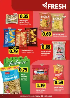 Fresh leták platný od 02.07.2026 | Strana: 34