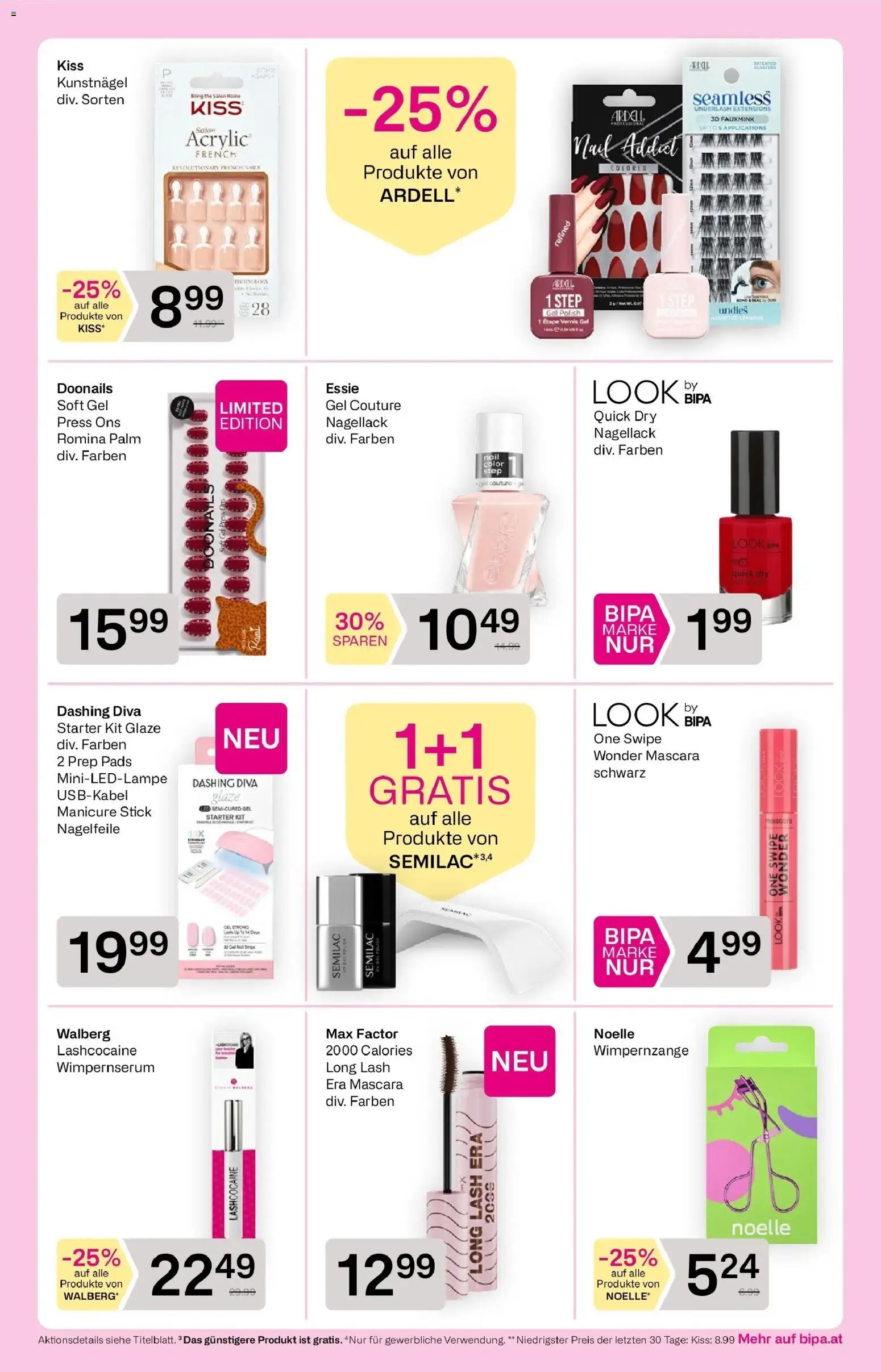Bipa Aktuelles Flugblatt von 15.10.2026 - Aktuelle Angebote | Seite: 3 | Produkte: Nagellack