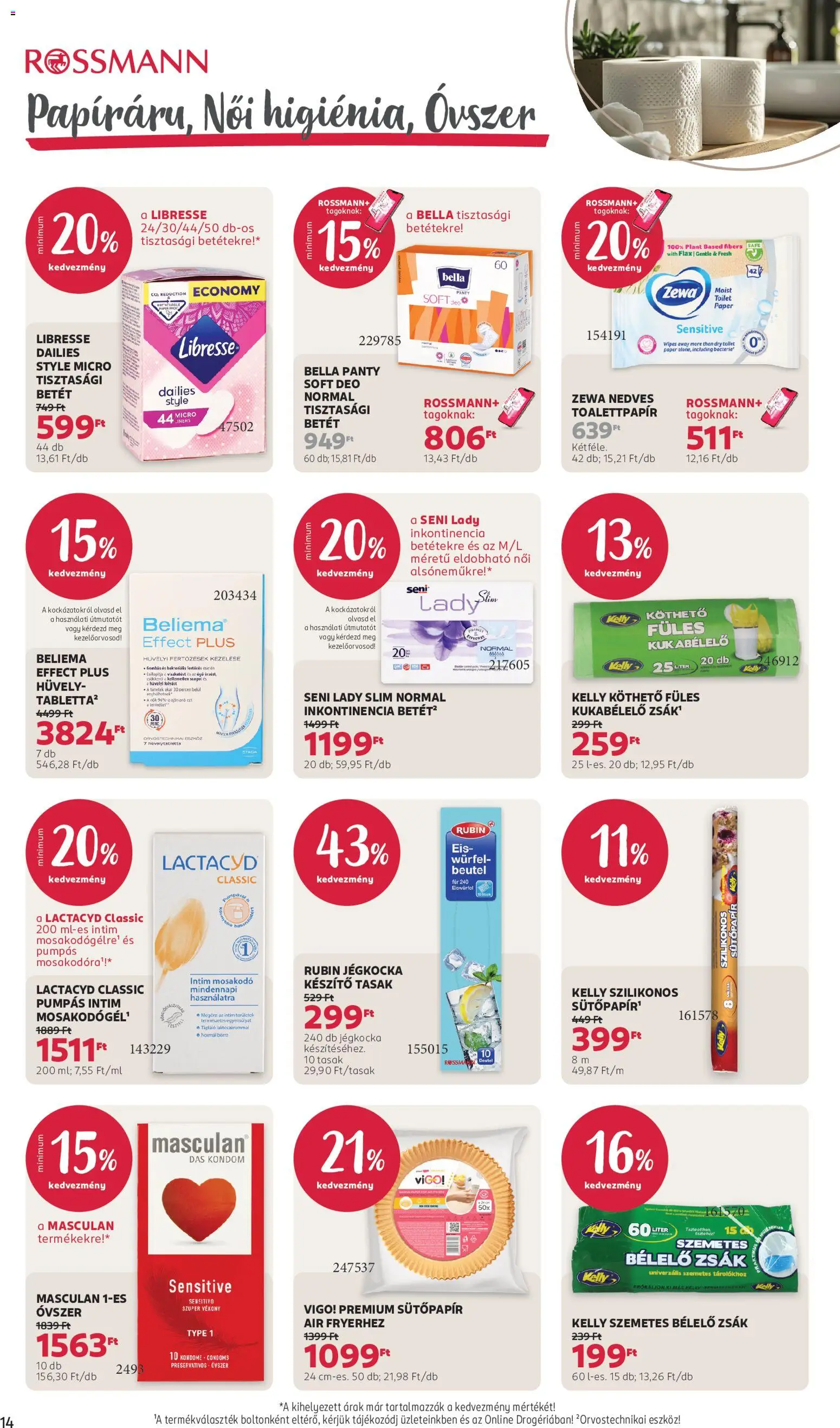 Rossmann akciós ujság - amely érvényes a következő dátumtól: 2026.06.29. | Oldal: 16